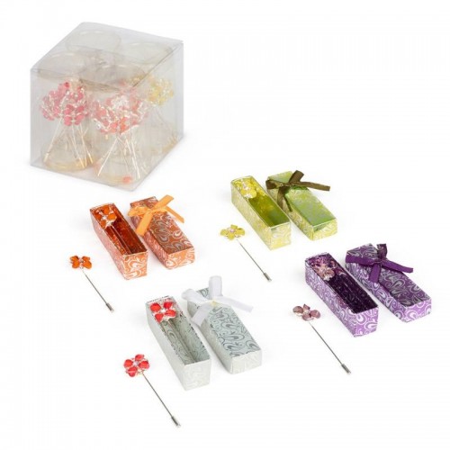 Alfiler trébol + cajita