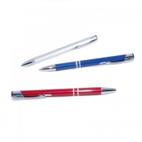 Boligrafo aluminio de colores