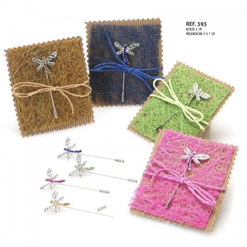 Alfiler libélula estuchado 