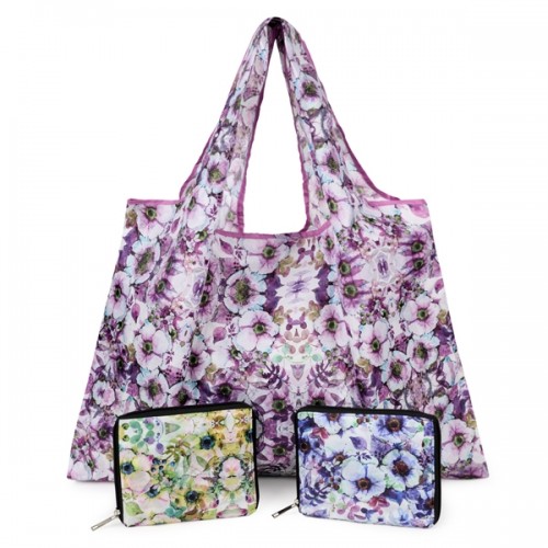 Bolsa de compra floral