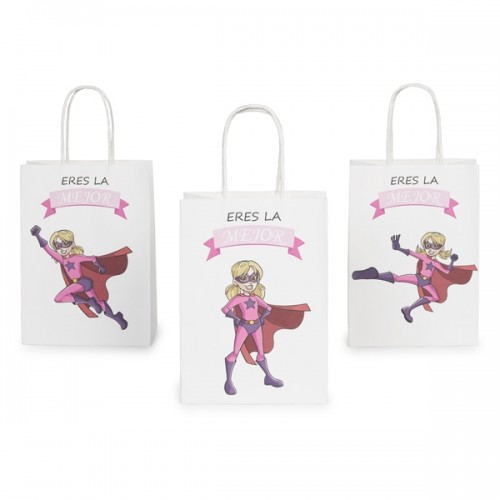Bolsa héroe niña grande