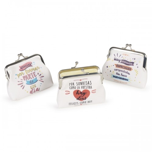 Monedero agradecimiento