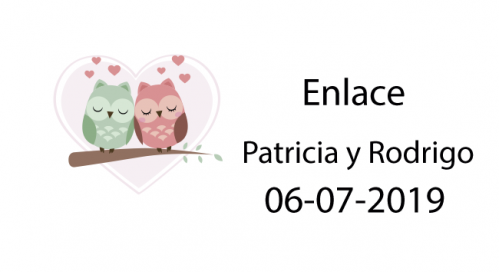 Etiquetas buhitos boda