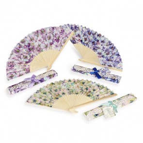 Caja abanico jardín de flores