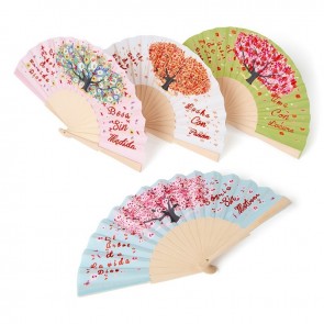 Abanico árbol de la vida 